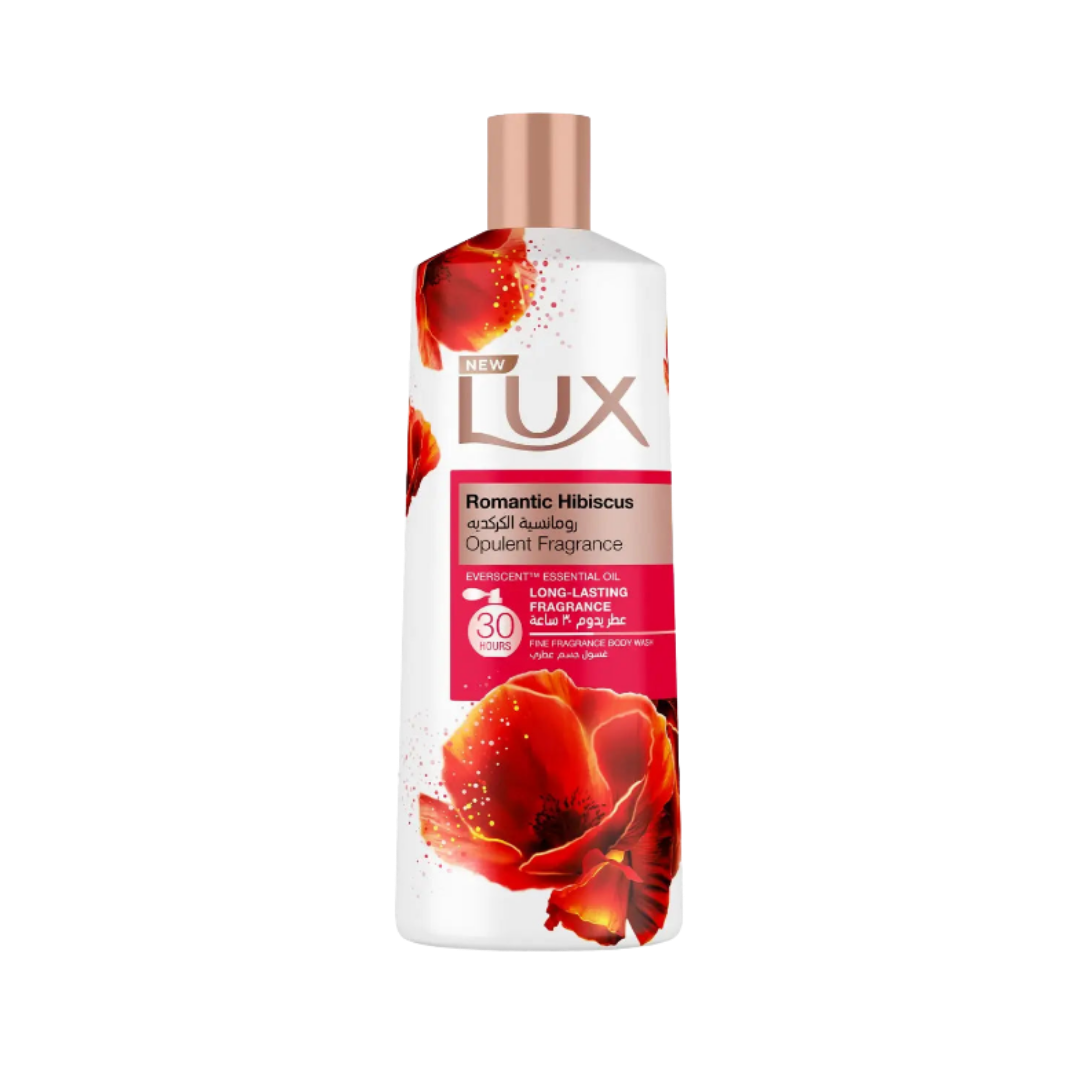 Lux Romantic Hibiscus Body Wash - 500ml | لوكس جل استحمام - 500 مل