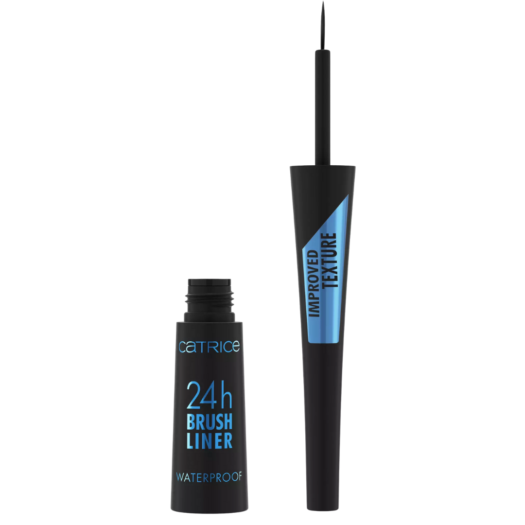 Catrice 24h Brush Liner Waterproof No. 010 | كاتريس فرشاة تحديد العيون تدوم 24 ساعة مقاومة للماء - رقم 010