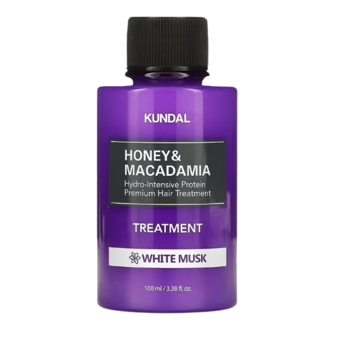 KUNDAL Honey & Macadamia Treatment - 100ml | كوندال علاج الشعر بالعسل والمكاديميا - 100 مل