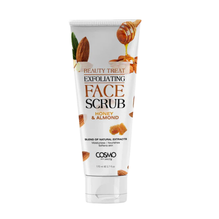 COSMO Face Scrub Honey & Almond - 170ml | كوزمو مقشر الوجه بالعسل و اللوز - 170 مل