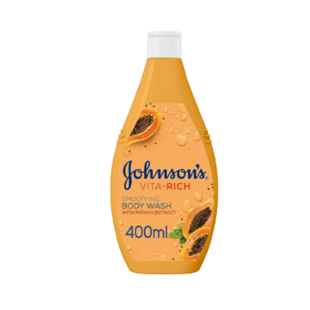 Johnson's Vita-Rich Smoothing Body Wash - 400ml | جونسون جل استحمام منعم للبشرة - 400 مل
