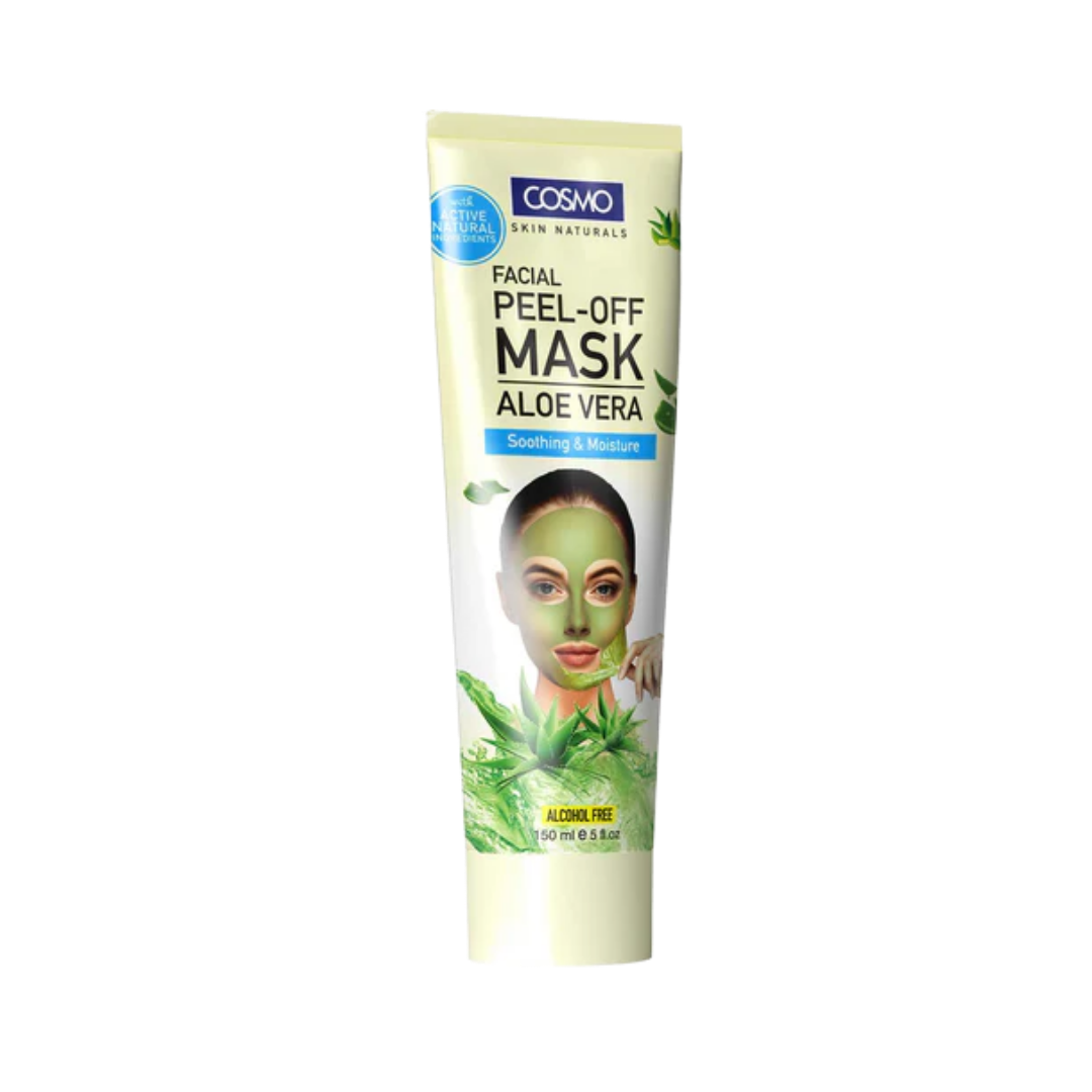 COSMO Facial Peel Off Mask Aloe Vera - 150ml | كوزمو ماسك الالوفيرا المقشر - 150 مل