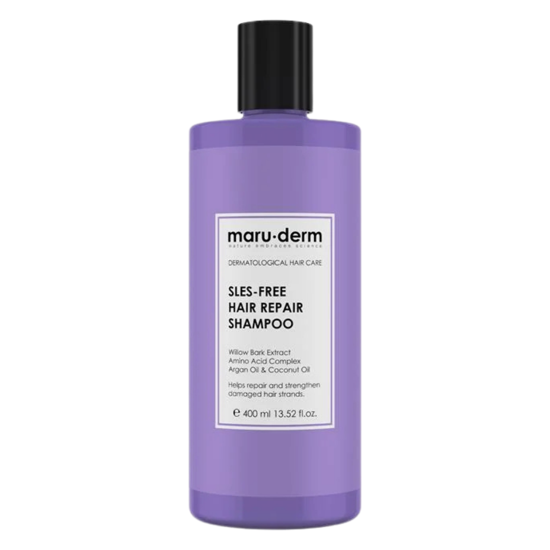 maru.derm Sles-Free Hair Repair Shampoo - 400ml | مارو.ديرم شامبو خالي من السلفات و مرمم للشعر - 400 مل