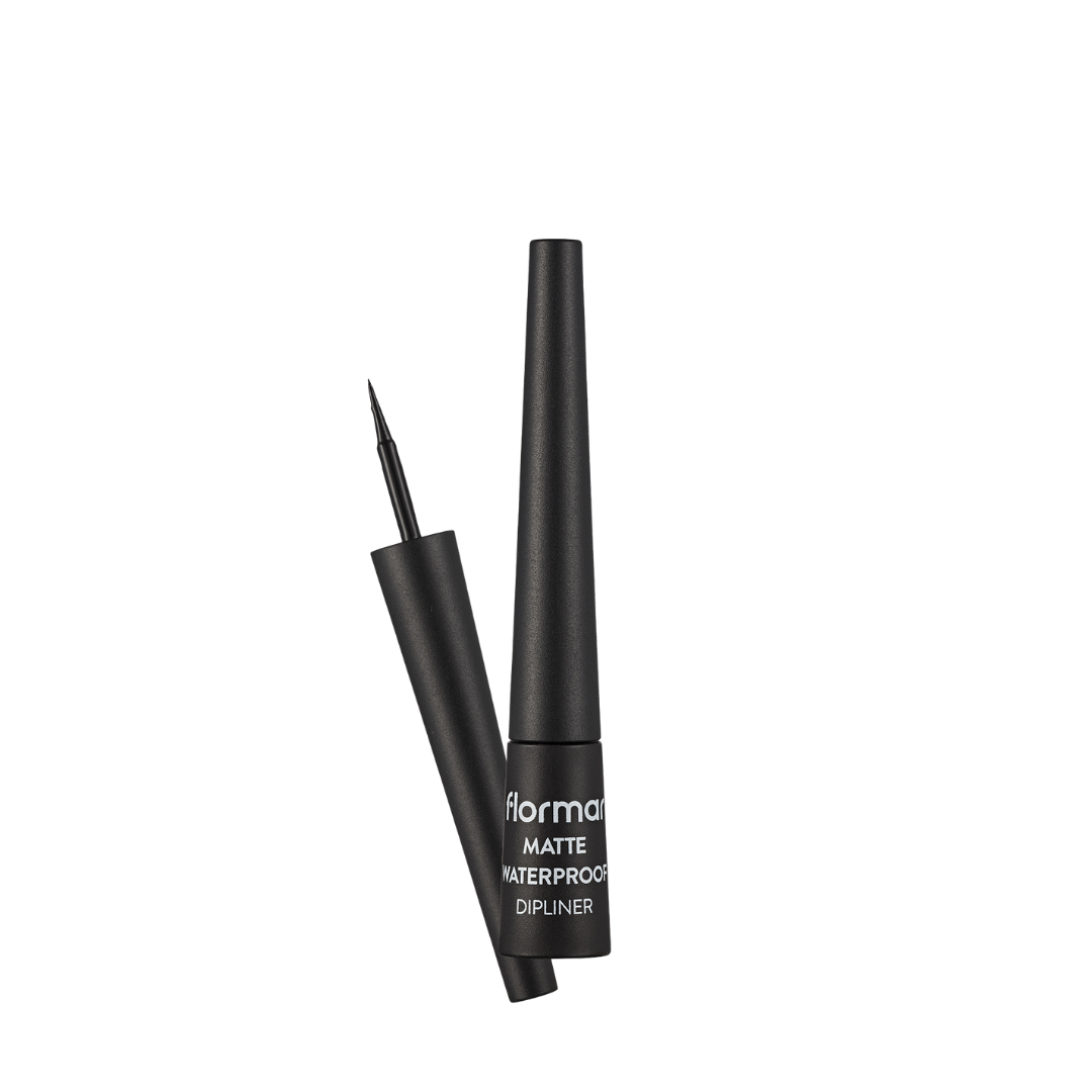 Flormar Matte Waterproof Dipliner 01 Black | فلورمار كحل اي لاينر مات غير لامع مقاوم للماء 01 أسود