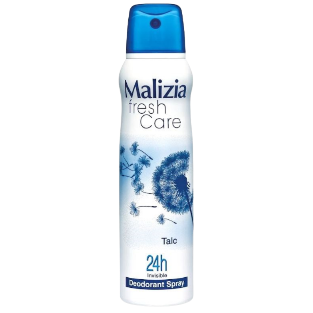 Malizia Deodorant Spray Talc - 150ml | ماليزيا بخاخ مزيل تعرق بالتالك - 150 مل
