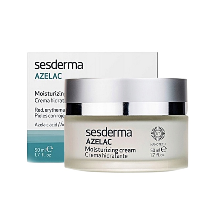 Sesderma Azelac Moisturizing Cream - 50ml  | سيسديرما كريم ازاليك مرطب للوجه - 50 مل