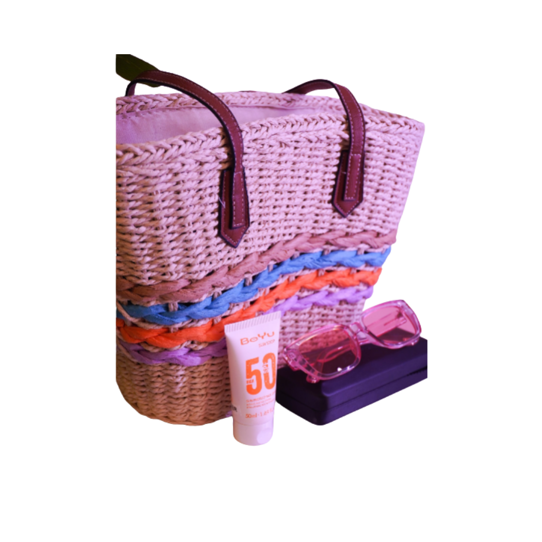 BeYu Sun Stop Protect Cream Spf50 With bag and Sunglasses