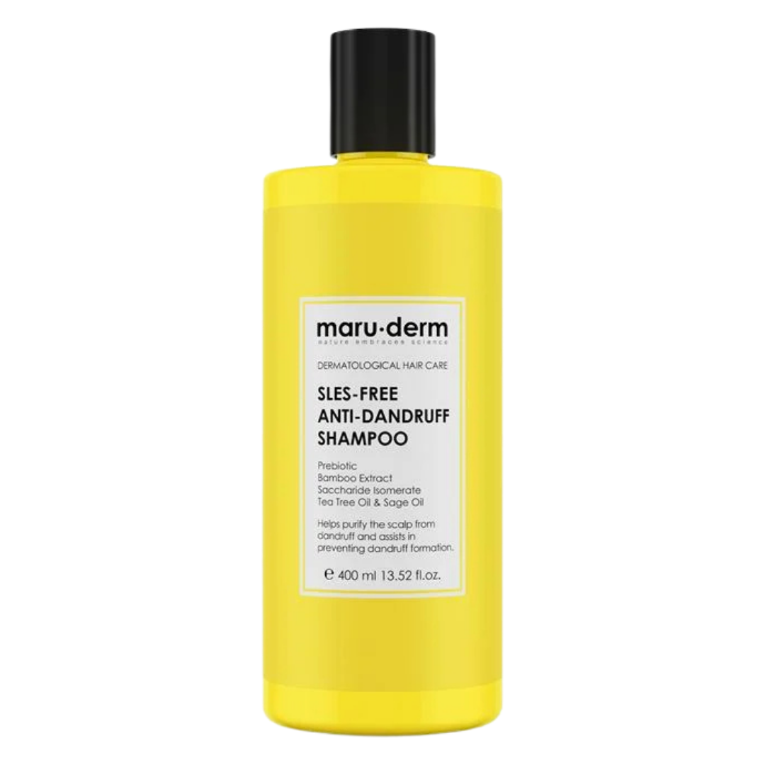 maru.derm Sels-Free Anti-Dandruff Shampoo - 400ml | مارو.ديرم شامبو ضد القشرة خالي من السلفات - 400 مل