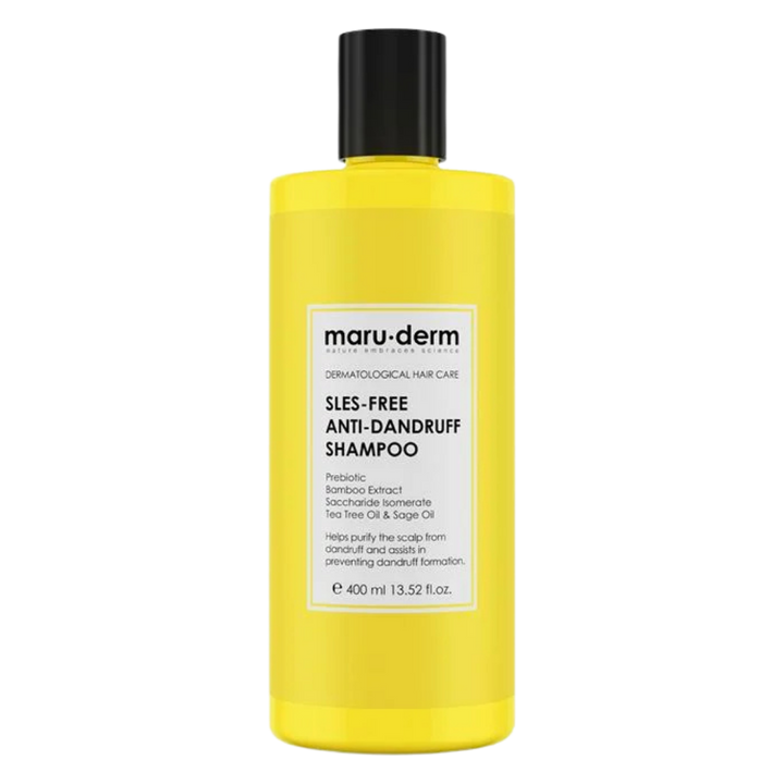 maru.derm Sels-Free Anti-Dandruff Shampoo - 400ml | مارو.ديرم شامبو ضد القشرة خالي من السلفات - 400 مل