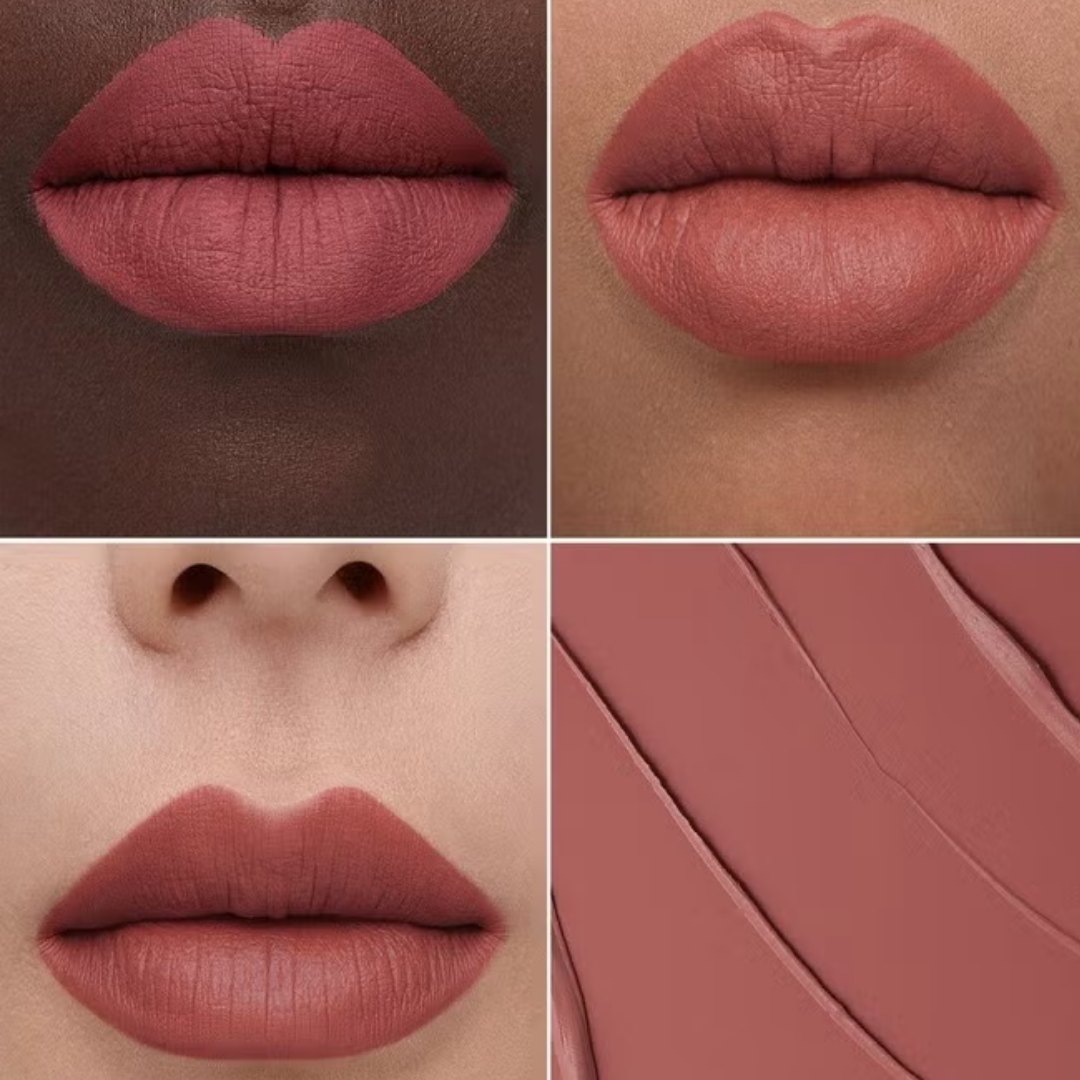 Sephora Beige Power Lip Liner 1,2g + Matte Lipstick -3,5g| سيفورا قلم تحديد للشفاه 1.2 غرام +احمر شفاه لامع  3.5غرام