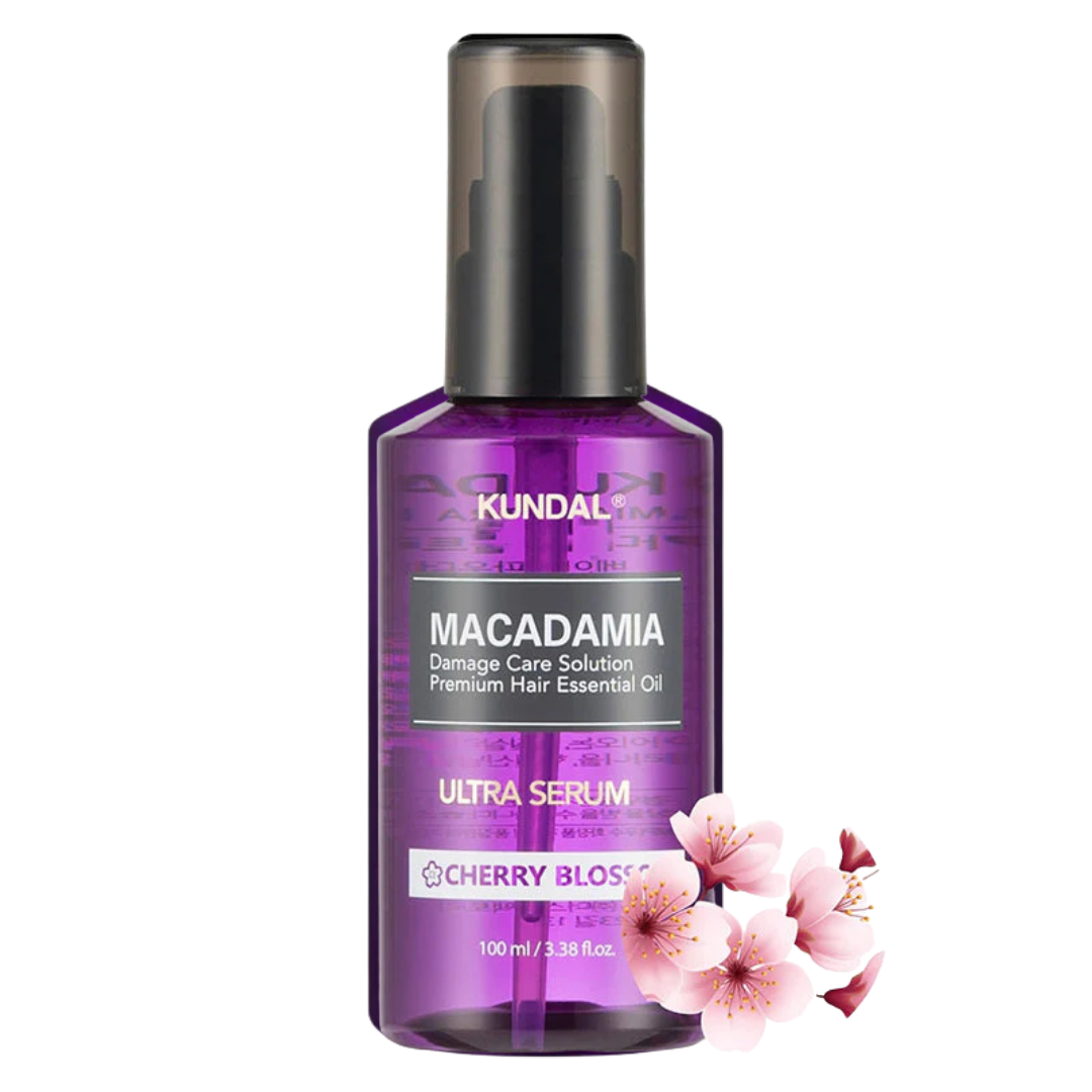 KUNDAL Macadamia Ultra Hair Serum - 100ml | كوندال زيت المكاديميا للشعر - 100 مل