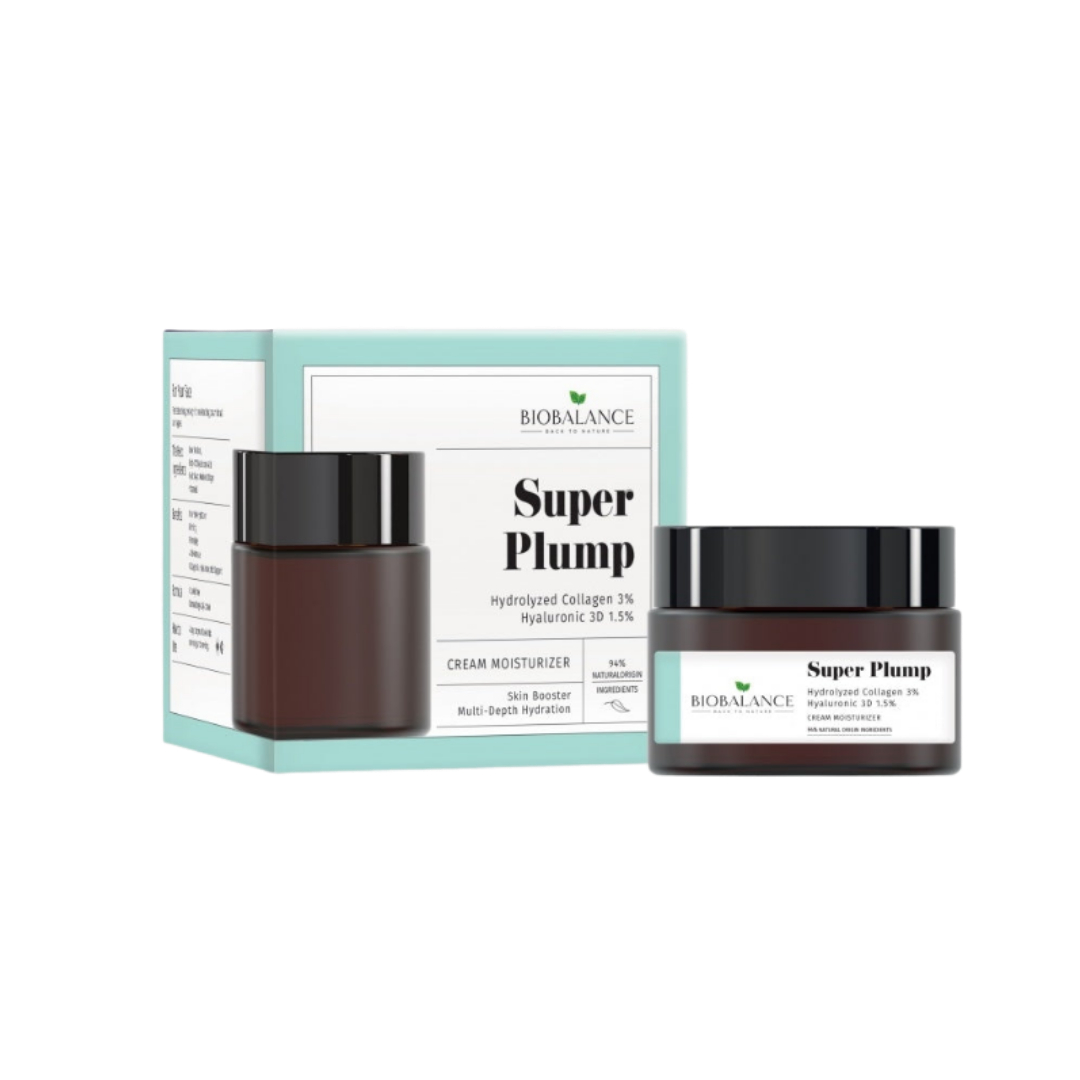 Bio Balance Super Plump Smoothing Face Cream With Collagen And Hyaluronic Acid - 50ml | بايو بالنس كريم الوجه بالكولاجين و حمض الهيالورونيك - 50 مل