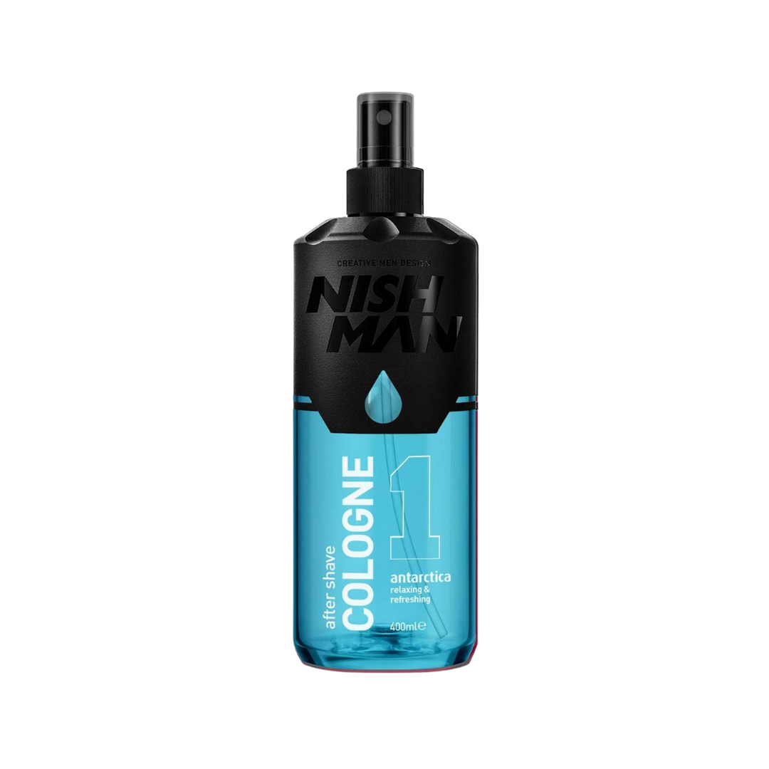 Woda kolońska Nishman After Shave Cologne Antarctica - 400ml | نيشمان عطر ما بعد الحلاقة للرجال - 400 مل
