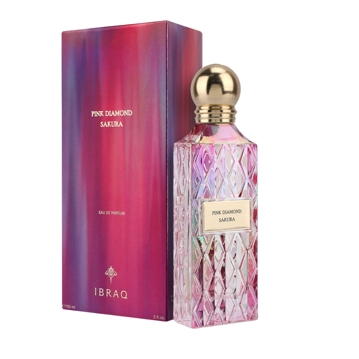 Ibrahim Al Qurashi  Pink Diamond - Sakura 150 ML |  عطر بينك دايموند  ساكورا للنساء  150 مل