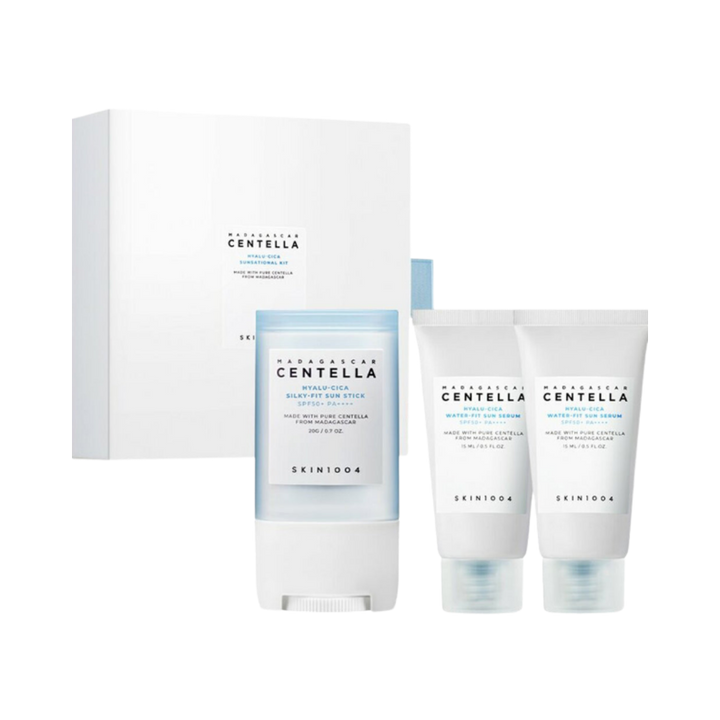 SKIN1004 Hyalu-Cica Sunsational Kit - 20gx15ml | سكين1004 مجموعة واقي شمسي - 20 غرام x 15 مل