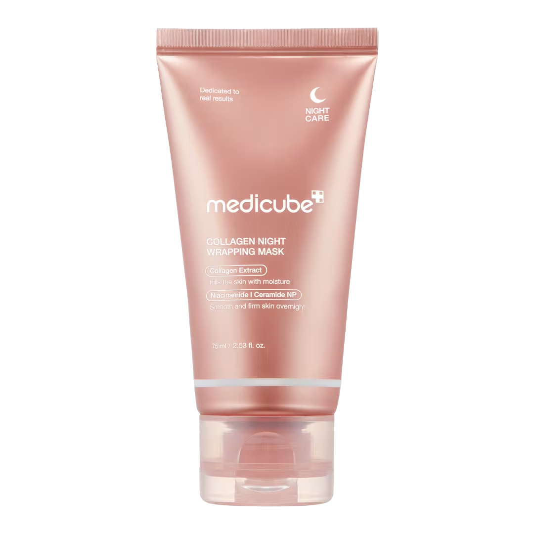 Medicube Collagen Night Wrapping Night Face Mask - 75ml | ميدي كيوب قناع الكولاجين الليلي للوجه - 75 مل