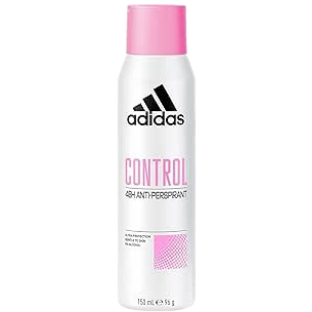 adidas Deo Spray Woman Control - 150ml | اديداس بخاخ مزيل تعرق للنساء - 150 مل