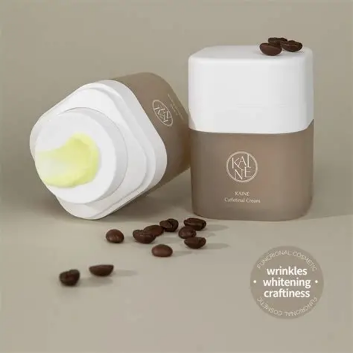 Kaine Caffetinal Cream - 50ml | كاين كريم مرطب للوجه بالكافيين والريتنال - 50 مل