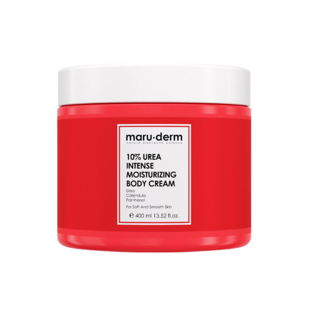 maru.derm %10 Urea Intense Moisturizing Body Cream - 400ml | مارو.ديرم كريم الترطيب العميق للجسن باليوريا 10% - 400 مل