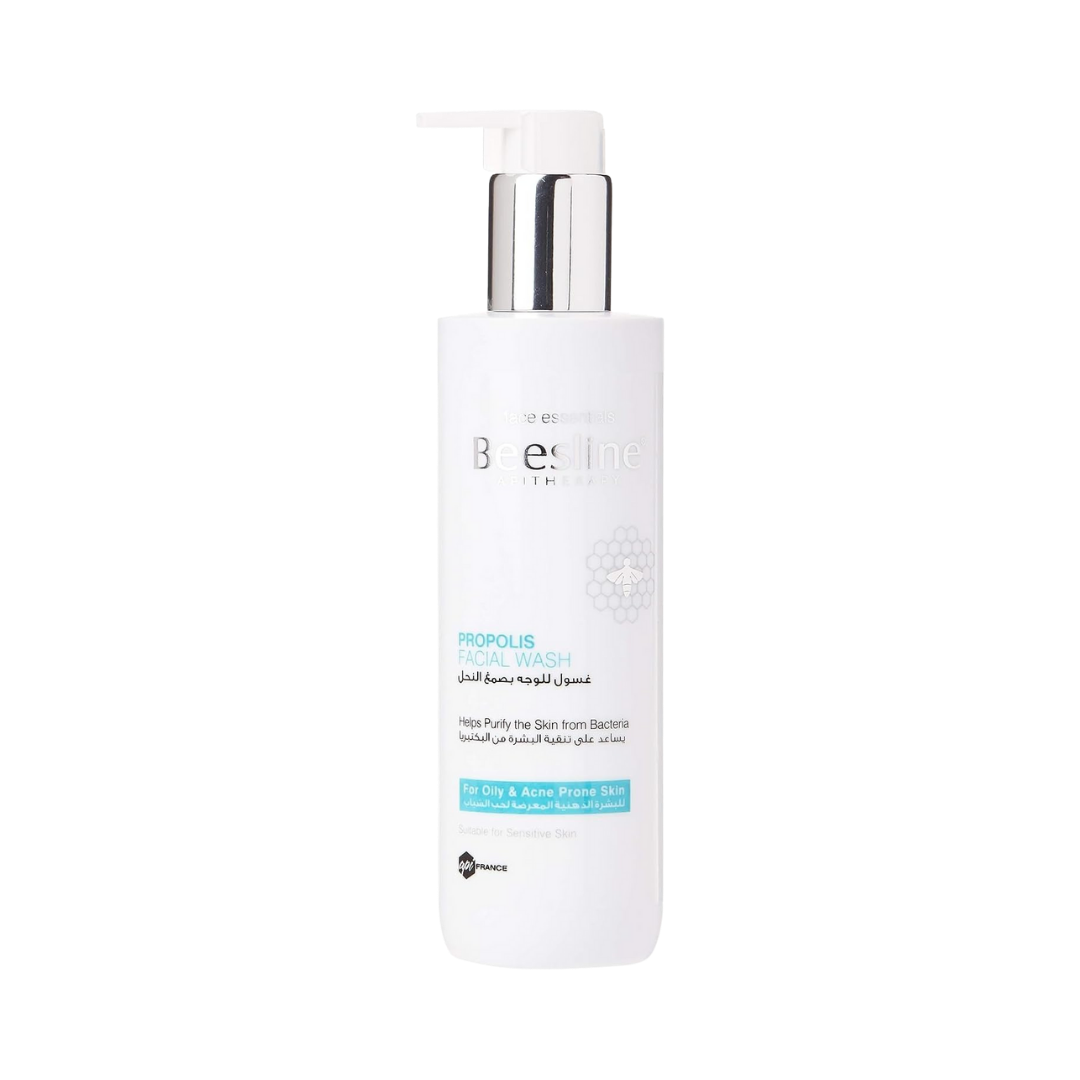 Beesline Propolis Facial Wash - 250ml | بيزلين غسول للبشرة الدهنية المعرضة لحب الشباب -250 مل