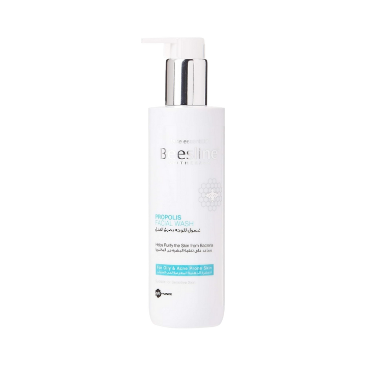 Beesline Propolis Facial Wash - 250ml | بيزلين غسول للبشرة الدهنية المعرضة لحب الشباب -250 مل