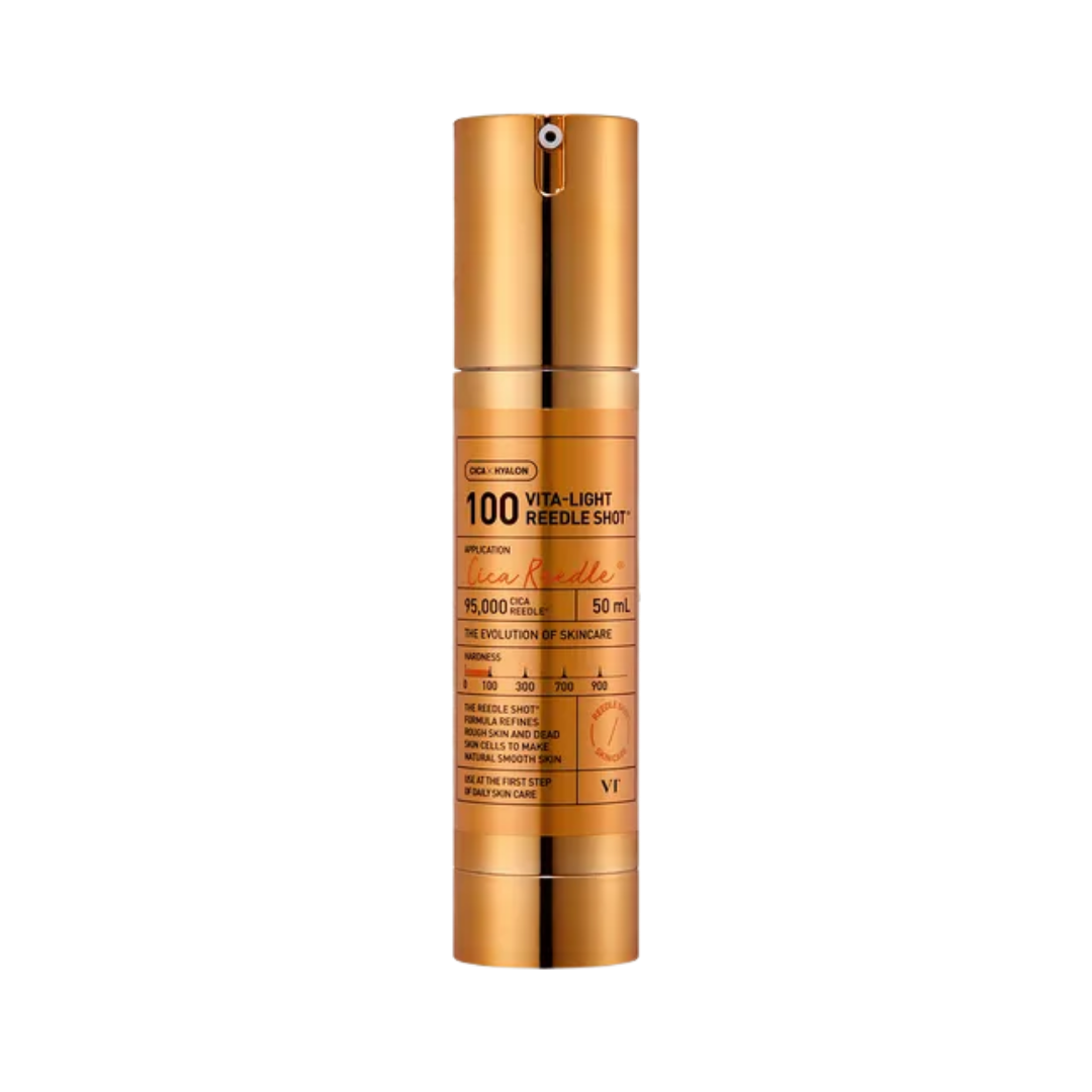 VT - Vita-Light Reedle Shot 100 - 50ml | في تي كوزمتيك سيروم علاجي مكثف للبشرة - 50 مل