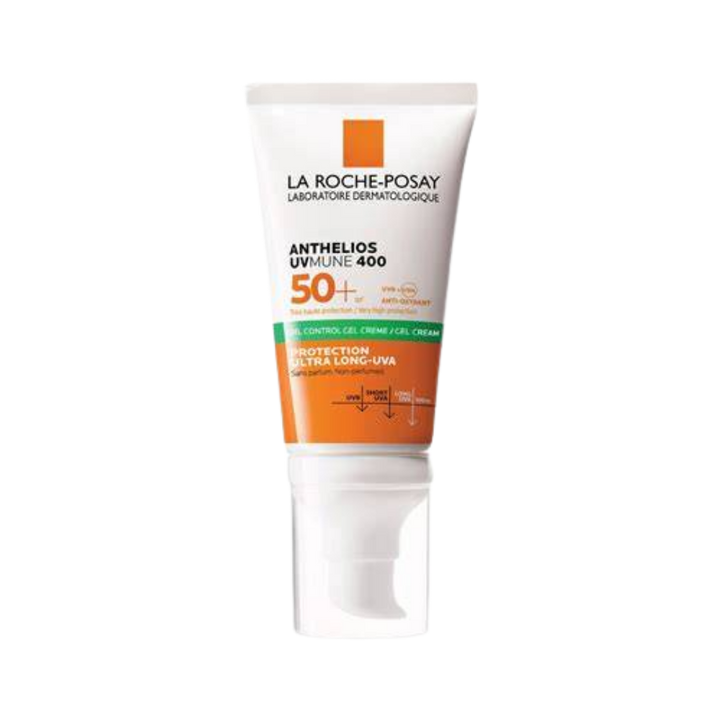 LA ROCHE-POSAY Innovation Anthelios Uvmune 400 Oil Control Gel Cream SPF50 - 50ml | لاروش بوزيه واقي شمسي بعامل حماية 50 - 50 مل