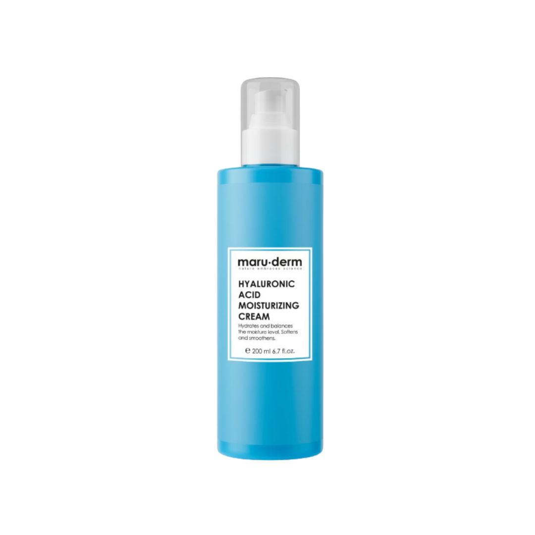 maru.derm Hyaluronic Acid Moisturizing cream - 200ml | مارو.ديرم كريم الهيالورونيك اسيد - 200 مل