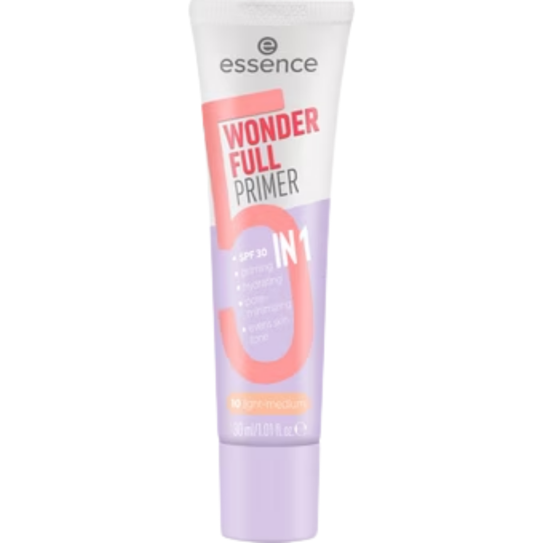 Essence WONDER FULL PRIMER 5 IN 1 - 30ml | ايسنس برايمر 5 في 1  - 30 مل
