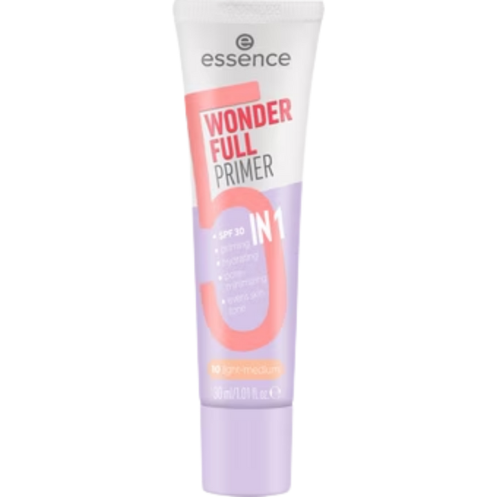 Essence WONDER FULL PRIMER 5 IN 1 - 30ml | ايسنس برايمر 5 في 1  - 30 مل