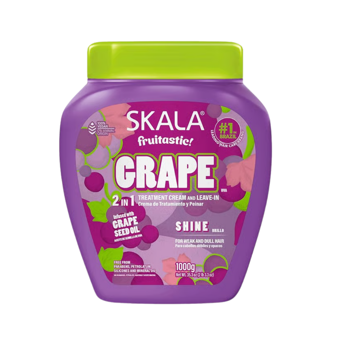 Skala Grape Treatment Cream And Leave - In - 1000g | سكالا ليف ان بالعنب - 1000 غ