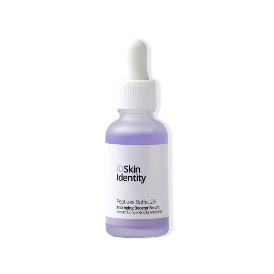 iD Skin Identity Peptides Buffet 2% Serum - 30ml | اي دي سكين سيروم معزَّز لمقاومة شيخوخة البشرة  - بوفيه الببتيدات 2% - 30 مل