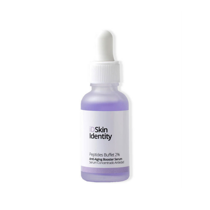 iD Skin Identity Peptides Buffet 2% Serum - 30ml | اي دي سكين سيروم معزَّز لمقاومة شيخوخة البشرة  - بوفيه الببتيدات 2% - 30 مل
