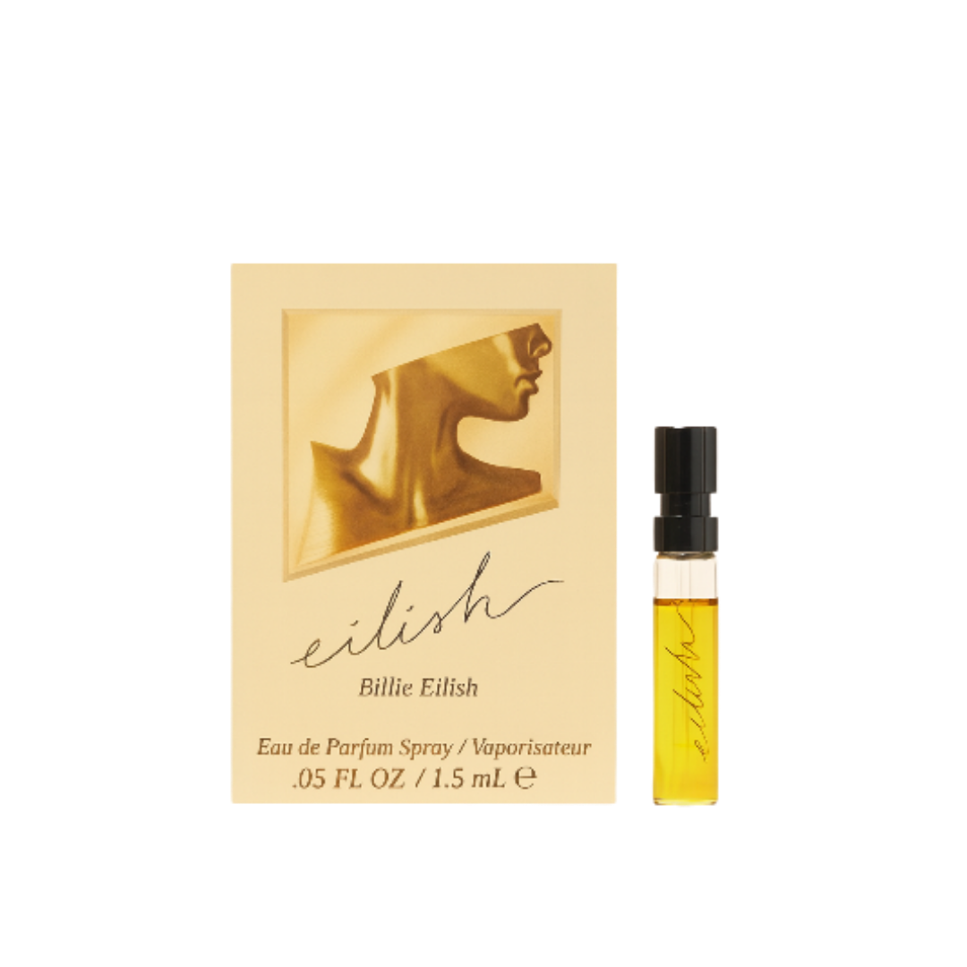 Sample Billie Eilish Ladies Eilish EDP 1,5 ML | عينة عطر بيلي ايليش الذهبي للنساء 1,5 مل