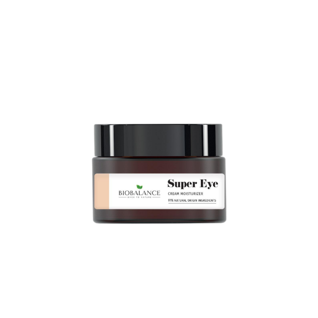 Bio Balance Super Eye Firming And Moisturizing Eye Cream With Hyaluronic Acid Collagen And Vitamin C - 20ml |بايو بالانس كريم العين بحمض الهيالورونيك و الكولاجين - 20 مل