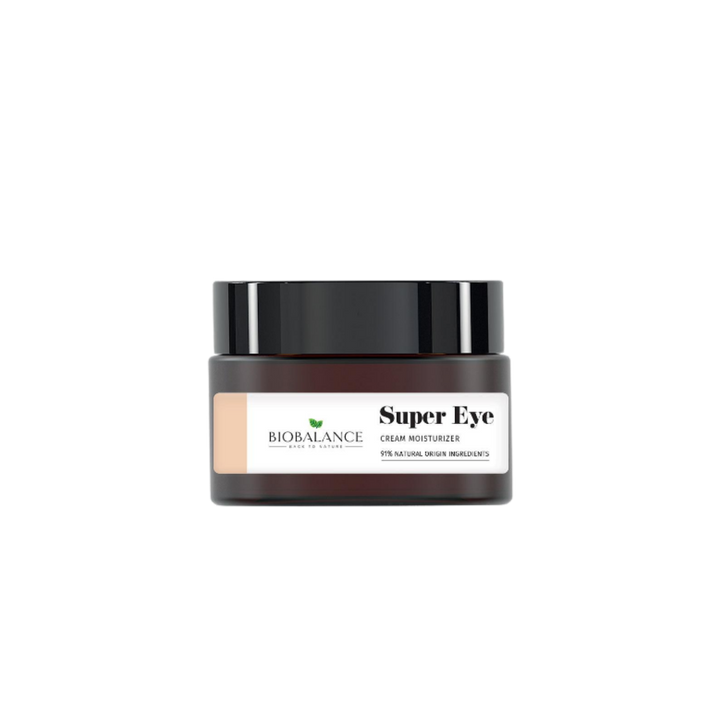 Bio Balance Super Eye Firming And Moisturizing Eye Cream With Hyaluronic Acid Collagen And Vitamin C - 20ml |بايو بالانس كريم العين بحمض الهيالورونيك و الكولاجين - 20 مل