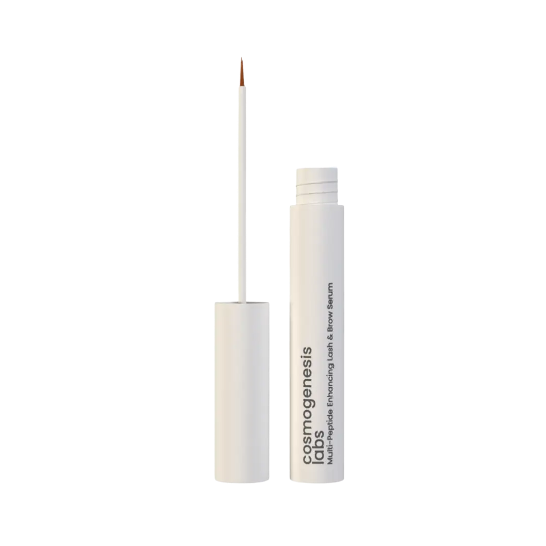 cosmogenesis labs multi-peptide enhancing lash & brow serum - 3ml | كوزمو جينيسس لابز سيروم للحواجب والرموش بالببتيدات - 3 مل