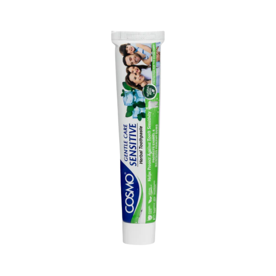 COSMO Gentle Care Sensitive Herbal Toothpaste - 100g | كوزمو معجون أسنان نباتي - 100 غرام