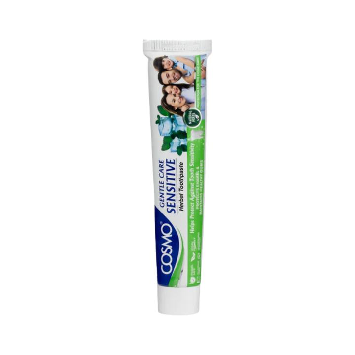COSMO Gentle Care Sensitive Herbal Toothpaste - 100g | كوزمو معجون أسنان نباتي - 100 غرام