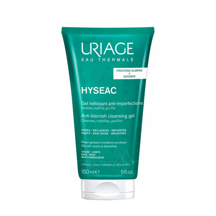 URIAGE Hyseac Cleansing Gel - 150ML | يورياج غسول جل للوجه - 150 مل