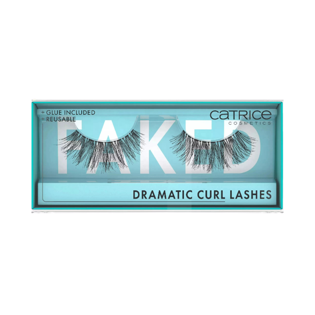 Catrice dramatic curl lashes - 1g | كاتريس رموش صناعية - 1 غرام