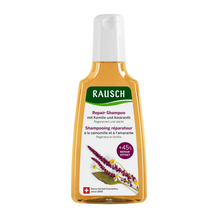 RAUSCH Repair shampoo with chamomile and amaranth - 200ml | راوش شامبو للشعر التالف بالبابونج والامارانث - 200 مل