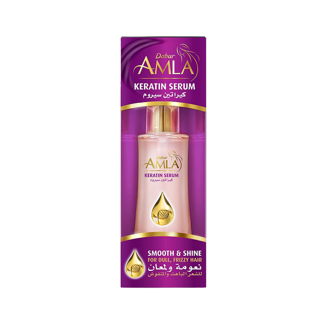 Dabur AMLA Keratin Serum Smooth & Shine - 50ml | دابر أملا سيروم الكيراتين لتنعيم الشعر - 50 مل