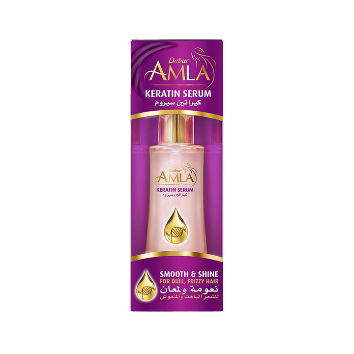Dabur AMLA Keratin Serum Smooth & Shine - 50ml | دابر أملا سيروم الكيراتين لتنعيم الشعر - 50 مل