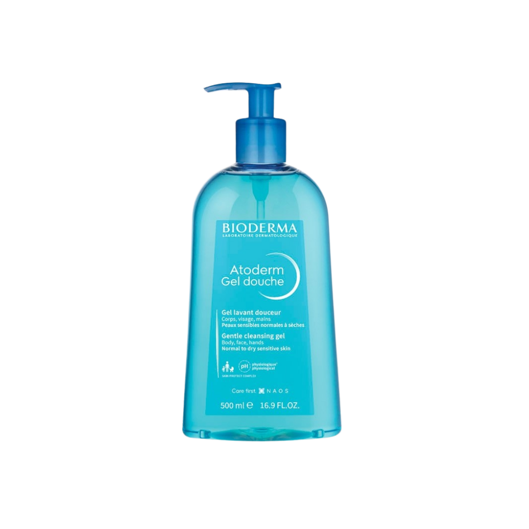 BIODERMA Atoderm Gentle Shower Gel - 500ml | بيوديرما شاور جل للبشرة الحساسة - 500 مل