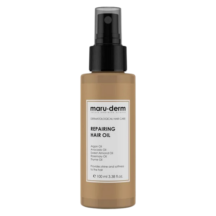 maru.derm Reparing Hair Oil - 100ml | مارو.ديرم زيت مرمم للشعر - 100 مل