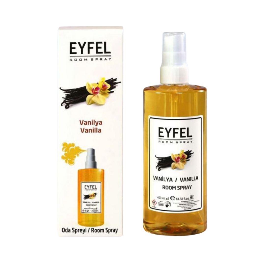 EYFEL Vanilla Room Spray - 400ml | ايفل بخاخ معطر للغرف برائحة الفانيليا - 400 مل