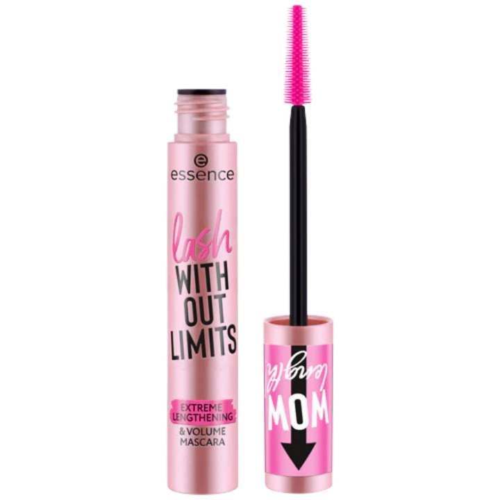 Essence Lash Without Limits Extreme Lengthening & Volume Mascara 01 - Ultra Black | ايسنس ماسكار لاش بلا حدود لتطويل وتكثيف الرموش 01 - أسود للغاية