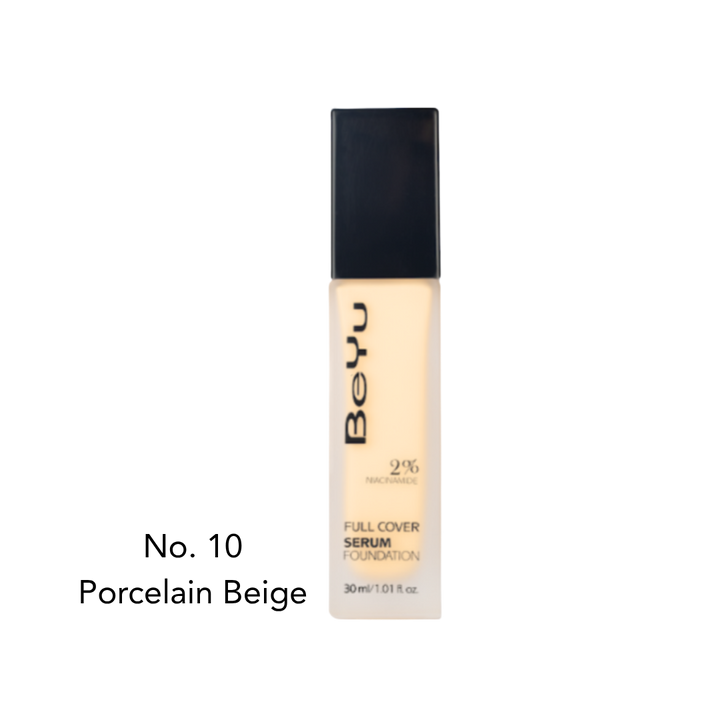 BeYu Full Cover Serum Foundation - 30ml | بيو كريم أساس تغطية عالية - 30 مل
