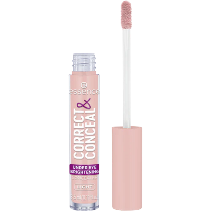 Essence CORRECT & CONCEAL under eye brightening concealer - 3,5ml | ايسنس كونسيلر لتفتيح و تصحيح منطقة تحت العين - 3.5 مل